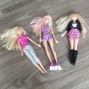 Barbie Pink and Gray Fashion Doll Set